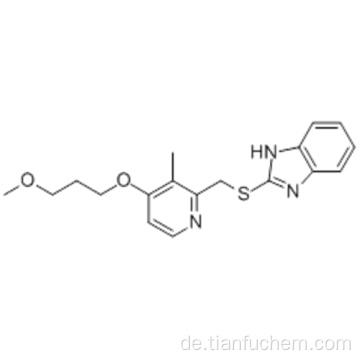 1H-Benzimidazol, 2 - [[4- (3-Methoxypropoxy) -3-methyl-2-pyridinyl] methyl] thio] - CAS 117977-21-6